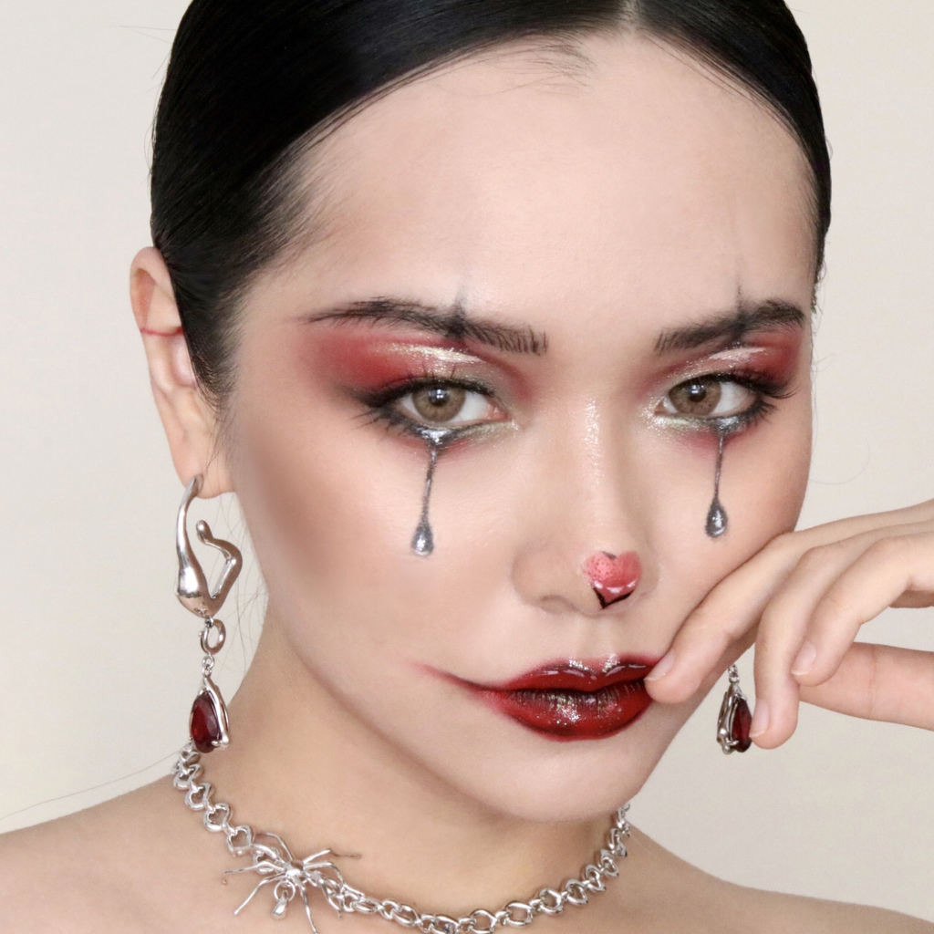 Full-face makeup reference